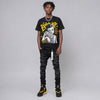 Black Tour Yellow AJ 4 Thunder DopeSkill T-Shirt Boss Up Graphic