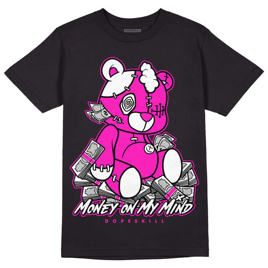 Dunk Low GS “Active Fuchsia” DopeSkill T-Shirt MOMM Bear Graphic Streetwear - Black