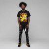 Black Tour Yellow AJ 4 Thunder DopeSkill T-Shirt Out Here Being Cute Graphic
