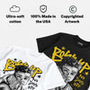 Black Tour Yellow AJ 4 Thunder DopeSkill T-Shirt Boss Up Graphic