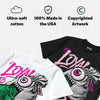 Triple Pink Dunk DopeSkill T-Shirt Loyal To The Bag Graphic