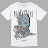 Jordan 13 “Blue Grey” DopeSkill T-Shirt Money  Talks Graphic Streetwear - White 