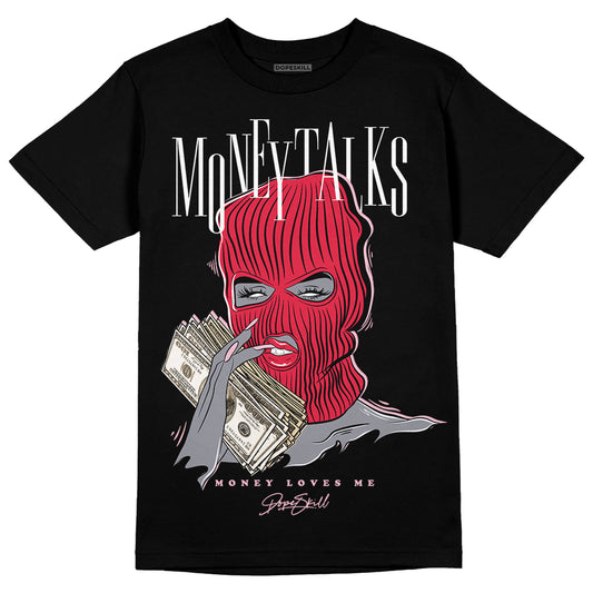 Dunk Low PRM Bacon DopeSkill T-Shirt Money  Talks  Graphic Streetwear - Black