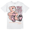 Jordan 11 Low “Legend Pink” DopeSkill T-Shirt Love Kills Graphic Streetwear - White