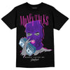 Dunk Low Championship Court Purple DopeSkill T-Shirt Money Talks Graphic Streetwear - Black