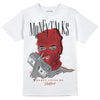 Jordan 12 “Red Taxi” DopeSkill T-Shirt Money Talks Graphic Streetwear - White