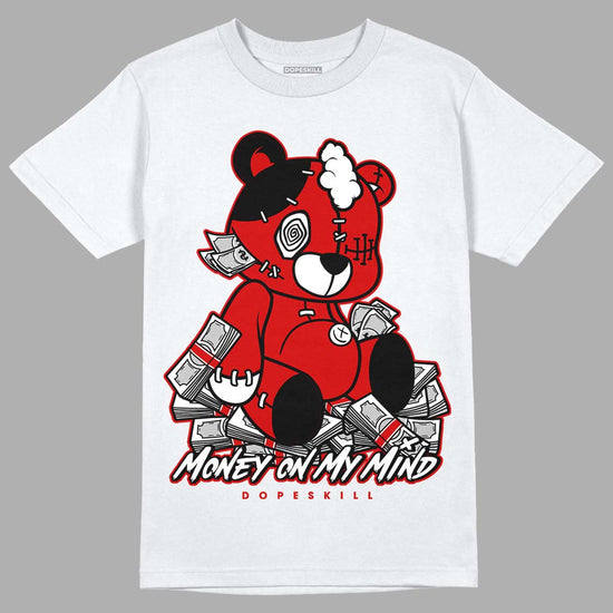 Jordan 1 Retro Low "Black Toe" DopeSkill T-Shirt MOMM Bear Graphic Streetwear - White