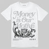 New Balance 2002R ‘Steel Orca’ DopeSkill T-Shirt Money Is Our Motive Typo Graphic Streetwear - White