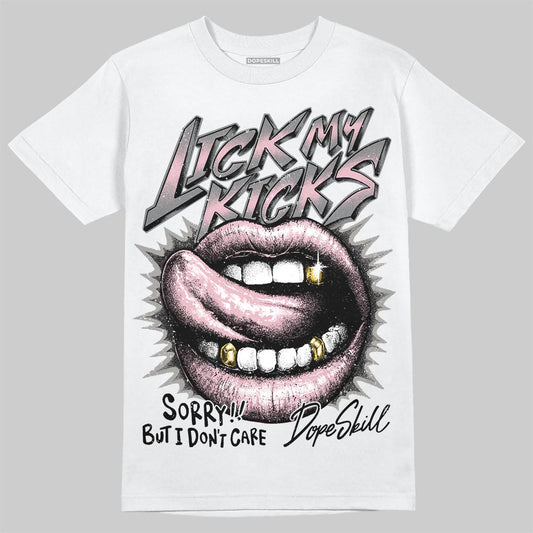 Air Max 95 OG “Pink Foam” DopeSkill T-Shirt Lick My Kicks Graphic Streetwear - White