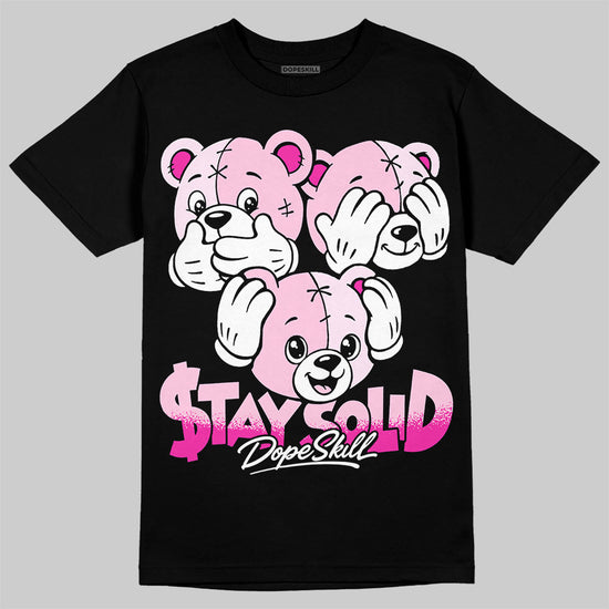 Dunk Triple Pink DopeSkill T-Shirt Stay Solid Graphic Streetwear - Black