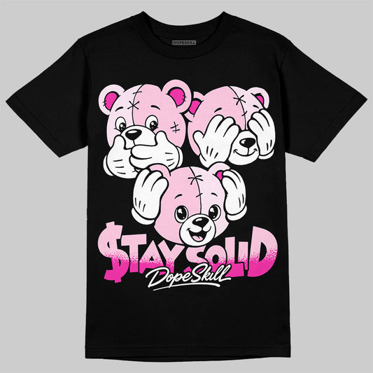 Dunk Triple Pink DopeSkill T-Shirt Stay Solid Graphic Streetwear - Black
