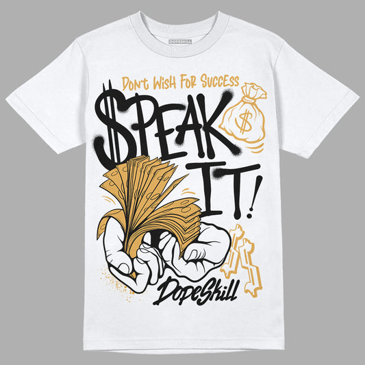 Jordan 11 "Gratitude" DopeSkill T-Shirt Speak It Graphic Streetwear - White