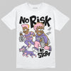 Jordan 11 "Mojave" DopeSkill T-Shirt No Risk No Story Graphic Streetwear - White