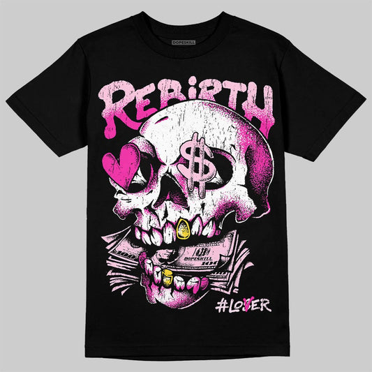 Dunk Low GS 'Triple Pink' DopeSkill T-Shirt Rebirth Graphic Streetwear - Black