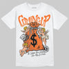 Jordan 3 “Starfish” DopeSkill T-Shirt Money Bag Coming Up Graphic Streetwear - White
