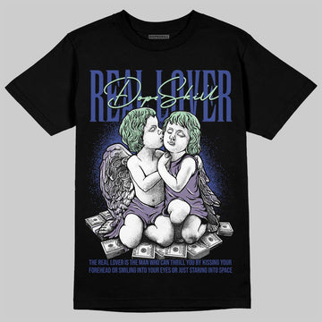 Jordan 1 Retro Low OG Zion Williamson Voodoo Alternate DopeSkill T-Shirt Real Lover Graphic Streetwear - Black