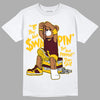 Dunk Yellow Bordeaux DopeSkill T-Shirt If You Aint Graphic Streetwear - White