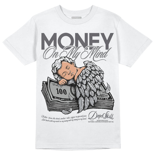 Jordan 4 Retro 'Wet Cement' DopeSkill T-Shirt MOMM Graphic Streetwear - White 