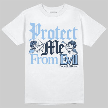 Asics Gel-Cumulus 16 Wash/Independence Blue DopeSkill T-Shirt Protect Me From Evil Graphic Streetwear - White 