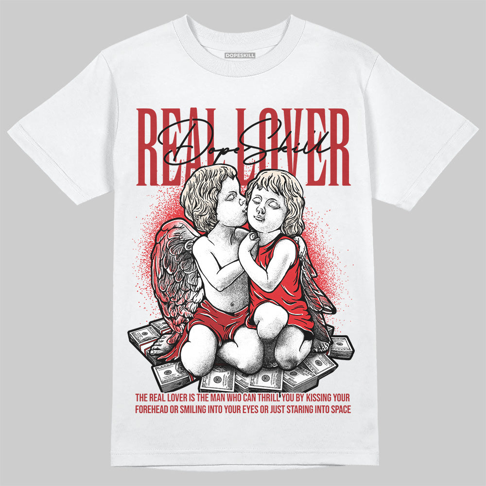 Adidas Samba OG ‘Talchum Pack ‑ Scarlet’ DopeSkill T-Shirt Real Lover Graphic Streetwear - White 