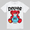 Red Sneakers DopeSkill T-Shirt Endeavor Graphic Streetwear - White