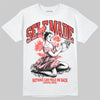 Red Sneakers DopeSkill T-Shirt Self Made Graphic Streetwear - White