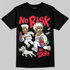 Jordan 11 City Pack “285” Atlanta DopeSkill T-Shirt No Risk No Story Graphic Streetwear - Black