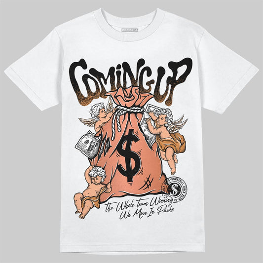 Jordan 14 Golf "US Open" DopeSkill T-Shirt Money Bag Coming Up Graphic Streetwear - WHite
