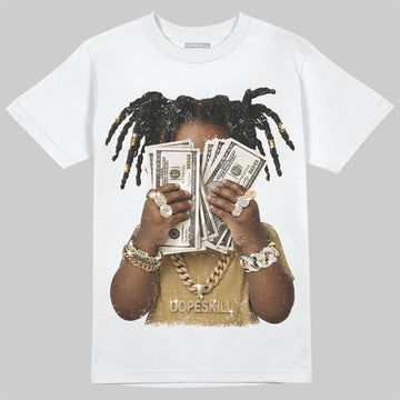 Jordan 4 Retro “Pizza” DopeSkill T-Shirt Rich Youth Graphic Streetwear - White