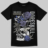 Air Max 90 x Patta Sapphire and Particle Grey DopeSkill T-Shirt Side Hustle Graphic Streetwear - Black