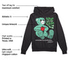 Green Glow 1s DopeSkill Hoodie Sweatshirt Love Kills Graphic