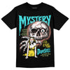 New Balance 9060 “Cyan Burst” DopeSkill T-Shirt Mystery Ghostly Grasp Graphic Streetwear - Black