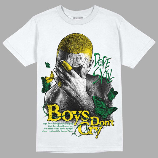 Dunk Low Reverse Brazil DopeSkill T-Shirt Boys Don't Cry Graphic Streetwear - White