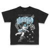 Jordan 4 Retro GS “Blue Chill” DopeSkill Toddler Kids T-shirt Nevermind Graphic Streetwear - Black