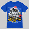 Royal Blue Sneakers DopeSkill Royal Blue T-Shirt New Hold My Own Graphic Streetwear