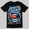 Jordan 3 Retro OG Rare Air DopeSkill T-Shirt Lick My Kicks Graphic Streetwear - black