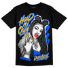 Royal Blue Sneakers DopeSkill T-Shirt New H.M.O Graphic Streetwear - Black