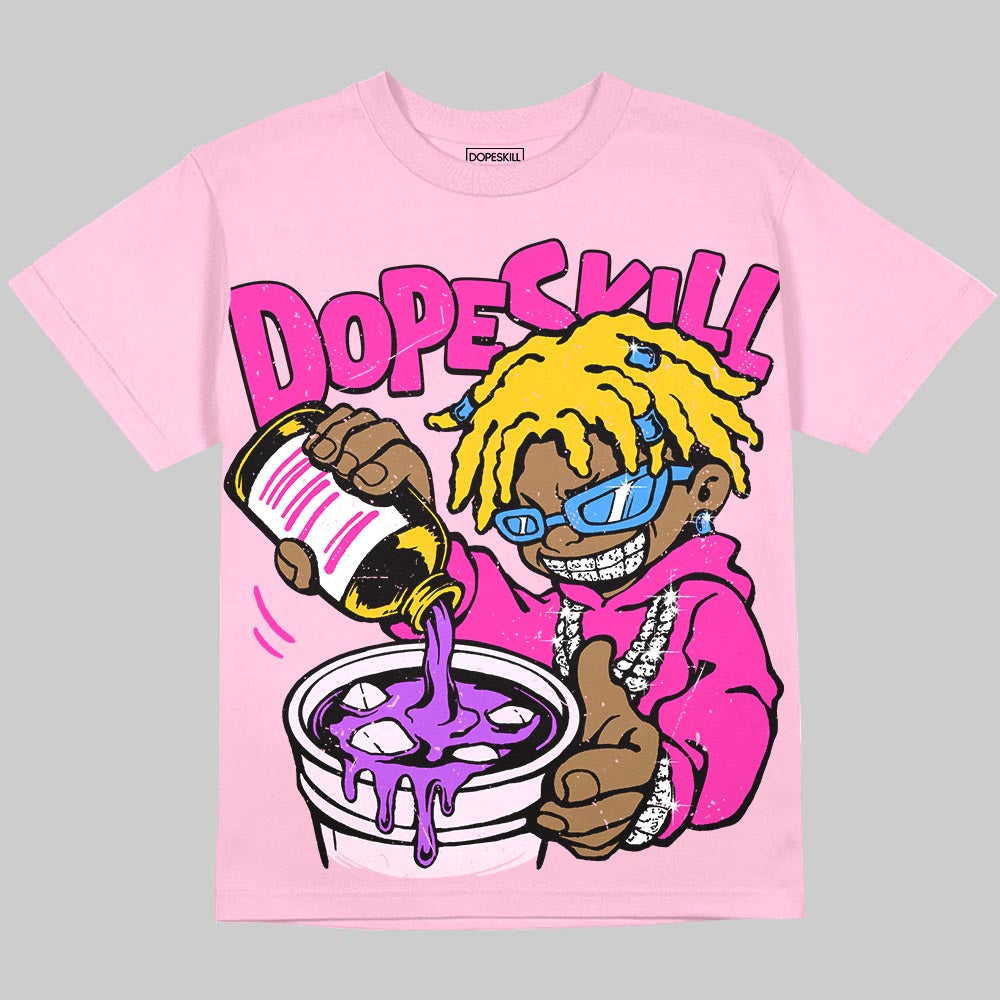 Dunk Triple Pink DopeSkill T-Shirt Pour Up Graphic Streetwear - Blossom
