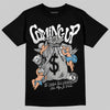 Jordan 10 OG “Steel” DopeSkill T-Shirt Money Bag Coming Up Graphic Streetwear - black