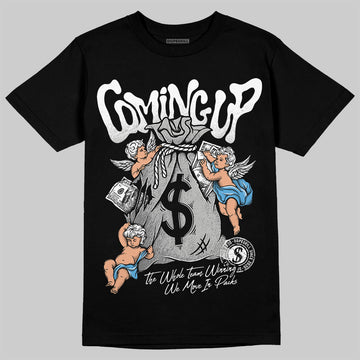 Jordan 10 OG “Steel” DopeSkill T-Shirt Money Bag Coming Up Graphic Streetwear - black