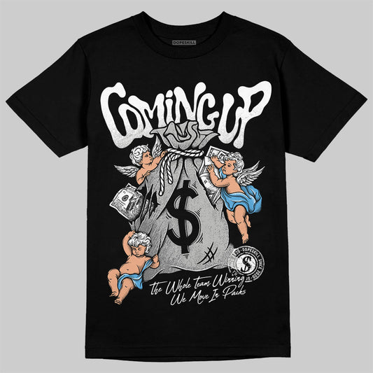 Jordan 10 OG “Steel” DopeSkill T-Shirt Money Bag Coming Up Graphic Streetwear - black