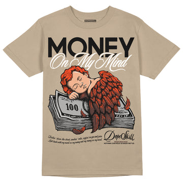 Jordan 1 High OG “Latte” DopeSkill Medium Brown T-shirt MOMM Graphic Streetwear