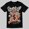 Jordan 14 Golf "US Open" DopeSkill T-Shirt Money Bag Coming Up Graphic Streetwear - black