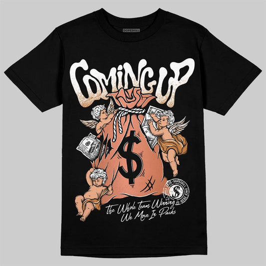 Jordan 14 Golf "US Open" DopeSkill T-Shirt Money Bag Coming Up Graphic Streetwear - black
