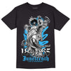 Jordan 2 Low "University Blue" DopeSkill T-Shirt Juneteenth Graphic Streetwear - Black