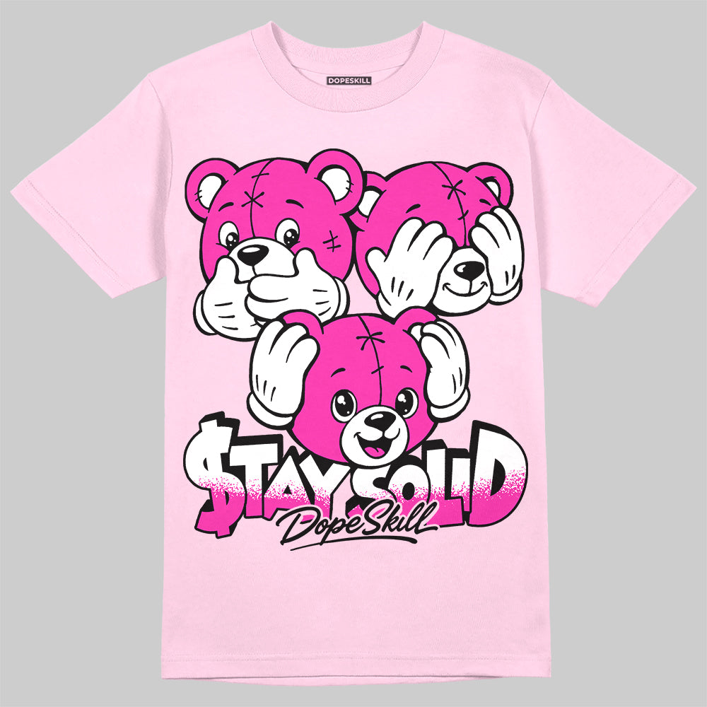 Dunk Triple Pink DopeSkill T-Shirt Stay Solid Graphic Streetwear - Light Pink