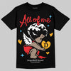 Red Sneakers DopeSkill T-Shirt All Of Me Graphic Streetwear - Black