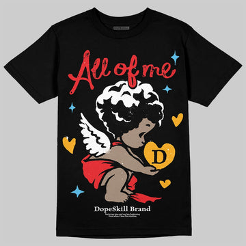 Red Sneakers DopeSkill T-Shirt All Of Me Graphic Streetwear - Black