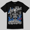Jordan 3 "True Blue" DopeSkill T-Shirt Laid Back Graphic Streetwear - Black