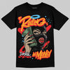 Red Sneakers DopeSkill T-Shirt Rolling in Money Graphic Streetwear - Black